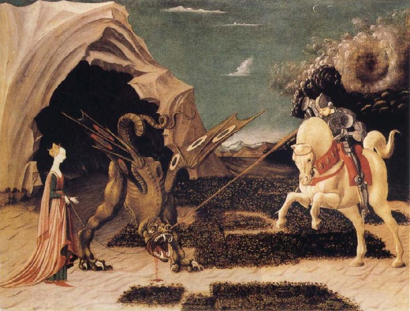 UCCELLO, Paolo St George and the Dragon